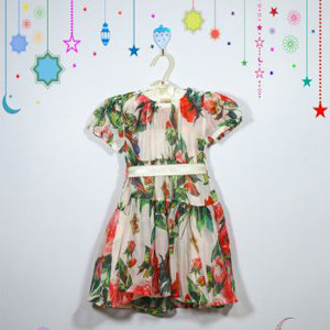 GIRLS PLAIN PARTY DRESS